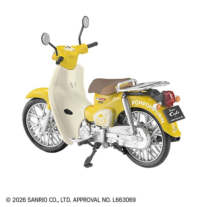 HONDA Super Cub 10Pack BOX 1/24 - Sanrio | F-toys Goods - JH Figure