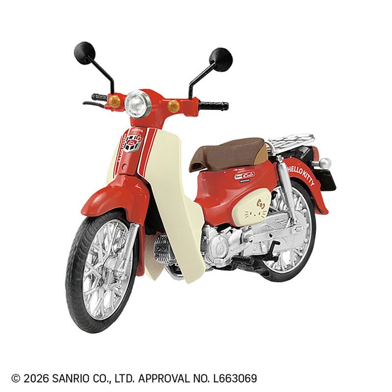 HONDA Super Cub 10Pack BOX 1/24 - Sanrio | F-toys Goods - JH Figure