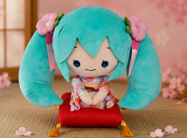 Nhồi Bông Hatsune Miku Plush Toy Red - Vocaloid | ANICRAFT Plushie