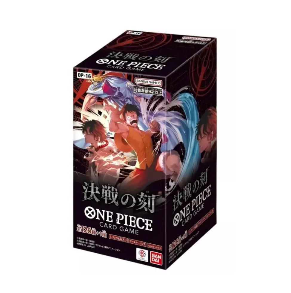 Thẻ Bài One Piece Card Game The Time Of Battle OP-16 JP Booster