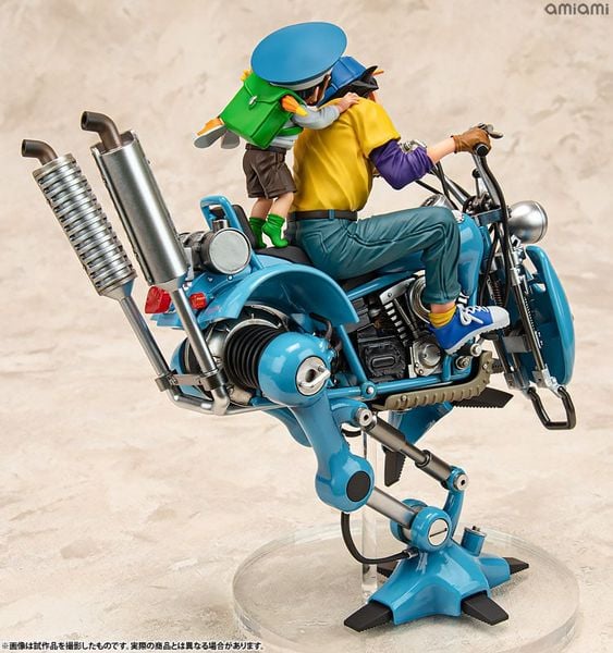 Desktop Real McCoy EX Son Goku & Gohan & Bipedal Walking Robot - Dragon Ball Z | MegaHouse Figure