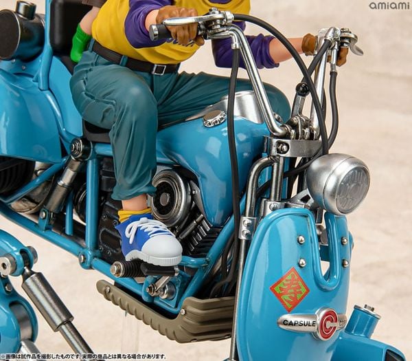 Desktop Real McCoy EX Son Goku & Gohan & Bipedal Walking Robot - Dragon Ball Z | MegaHouse Figure