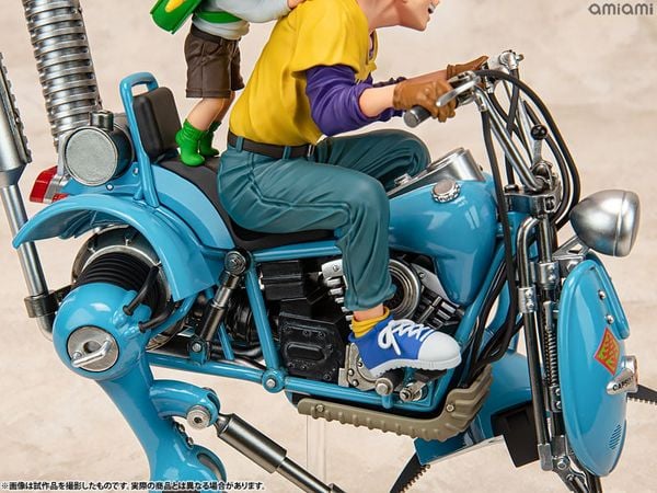 Desktop Real McCoy EX Son Goku & Gohan & Bipedal Walking Robot - Dragon Ball Z | MegaHouse Figure