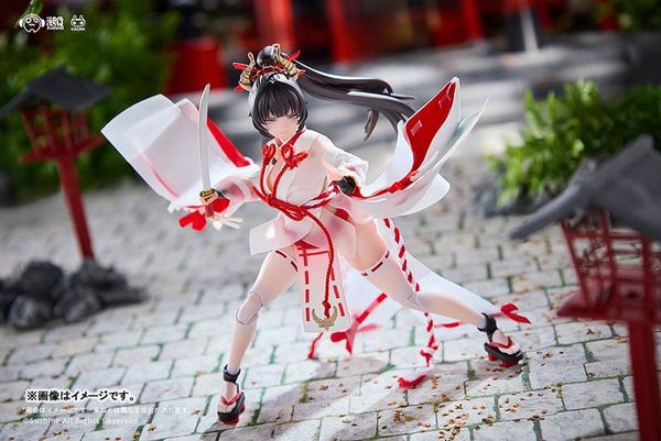 Sakura Uefuji 1/12 - Combat Shrine Maiden | Sushing figure