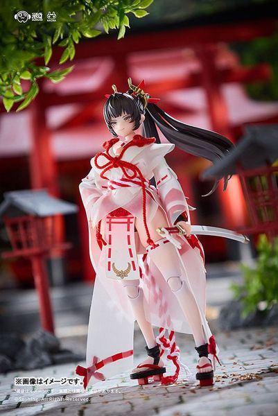 Sakura Uefuji 1/12 - Combat Shrine Maiden | Sushing figure