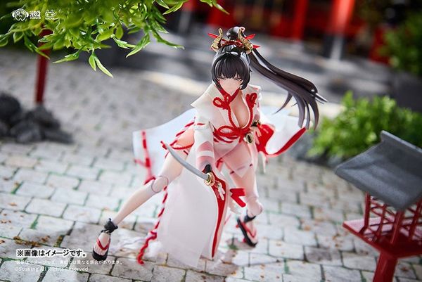 Sakura Uefuji 1/12 - Combat Shrine Maiden | Sushing figure