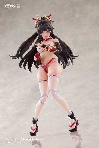 Sakura Uefuji 1/12 - Combat Shrine Maiden | Sushing figure