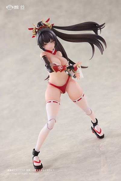 Sakura Uefuji 1/12 - Combat Shrine Maiden | Sushing figure