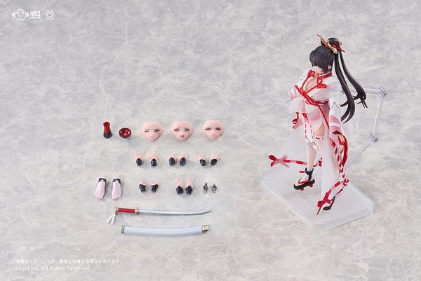Sakura Uefuji 1/12 - Combat Shrine Maiden | Sushing figure