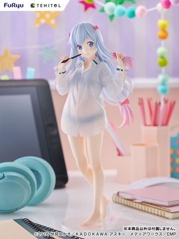 TENITOL TALL Sagiri Izumi Shirt Ver. - Eromanga Sensei | FuRyu Figure