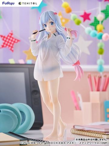 TENITOL TALL Sagiri Izumi Shirt Ver. - Eromanga Sensei | FuRyu Figure