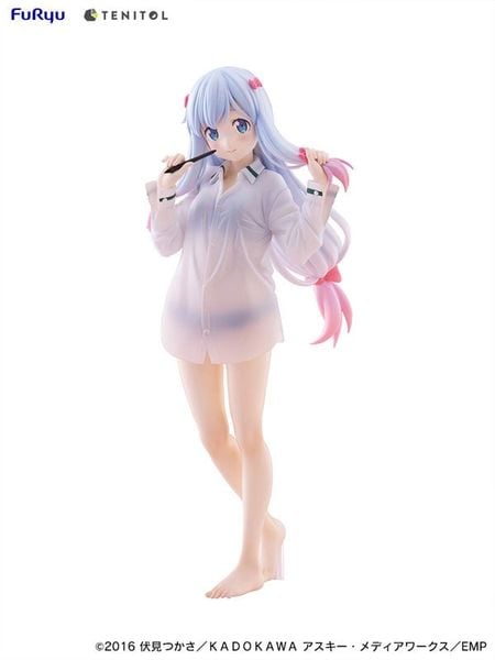 Tenitol Tall Sagiri Izumi Shirt Ver. - Eromanga Sensei | FuRyu Figure