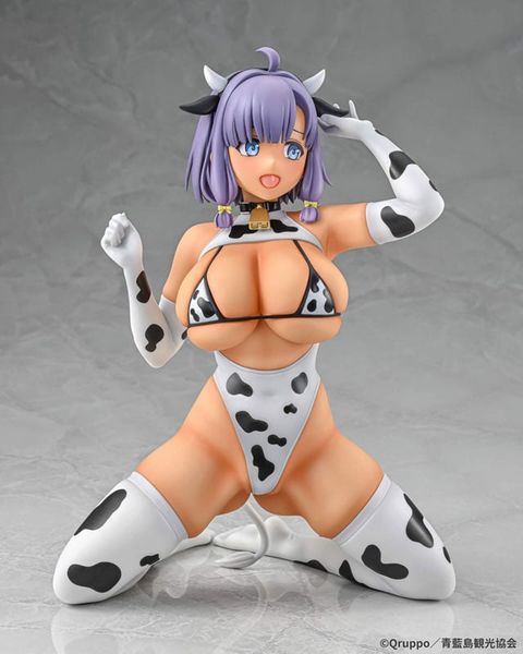Misaki Hotori Cow Pattern Costume Suntanned ver. 1/5 - Nukitashi THE ANIMATION | Q-six figure