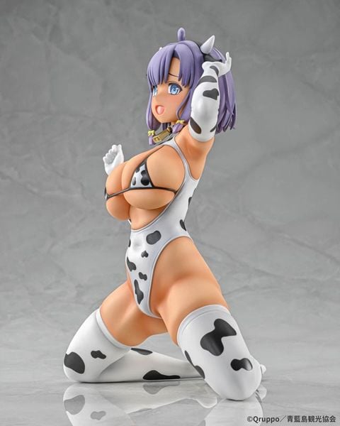 Misaki Hotori Cow Pattern Costume Suntanned ver. 1/5 - Nukitashi THE ANIMATION | Q-six figure
