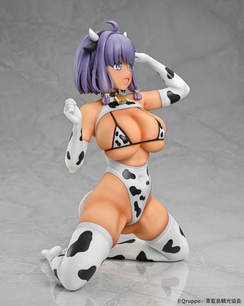 Misaki Hotori Cow Pattern Costume Suntanned ver. 1/5 - Nukitashi THE ANIMATION | Q-six figure