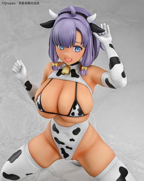 Misaki Hotori Cow Pattern Costume Suntanned ver. 1/5 - Nukitashi THE ANIMATION | Q-six figure