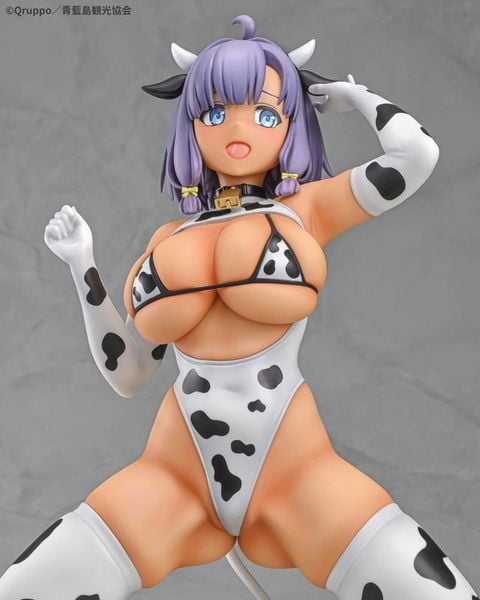 Misaki Hotori Cow Pattern Costume Suntanned ver. 1/5 - Nukitashi THE ANIMATION | Q-six figure