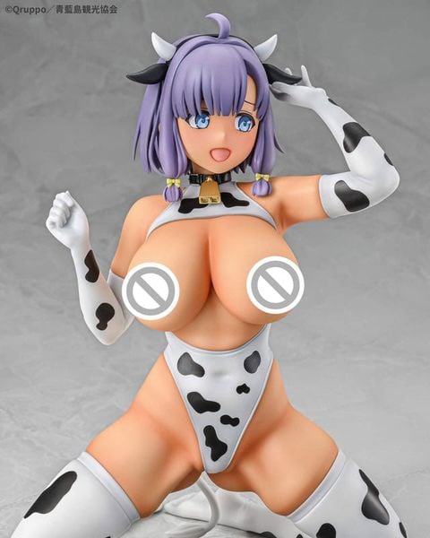 Misaki Hotori Cow Pattern Costume Suntanned ver. 1/5 - Nukitashi THE ANIMATION | Q-six figure