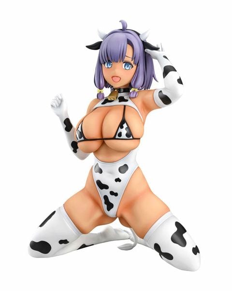 Misaki Hotori Cow Pattern Costume Suntanned ver. 1/5 - Nukitashi THE ANIMATION | Q-six figure