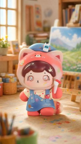 Baobao Cute Power Office Series Trading Figure 10Pack BOX - BOPTOYS Figure