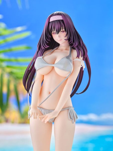 Tomoe Sakura Swimsuit Black Hair Ver. 1/5 - Toshi Tsutakaze Original Model | Daiki Kougyou figure