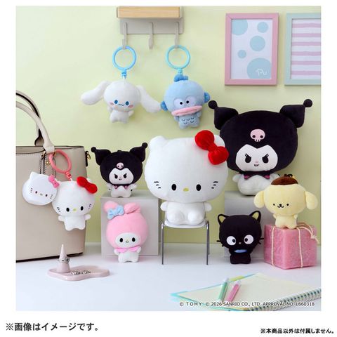 Nhồi Bông Hello Kitty Kitty no Punirunes - Punirunes | Takara Tomy Plushie