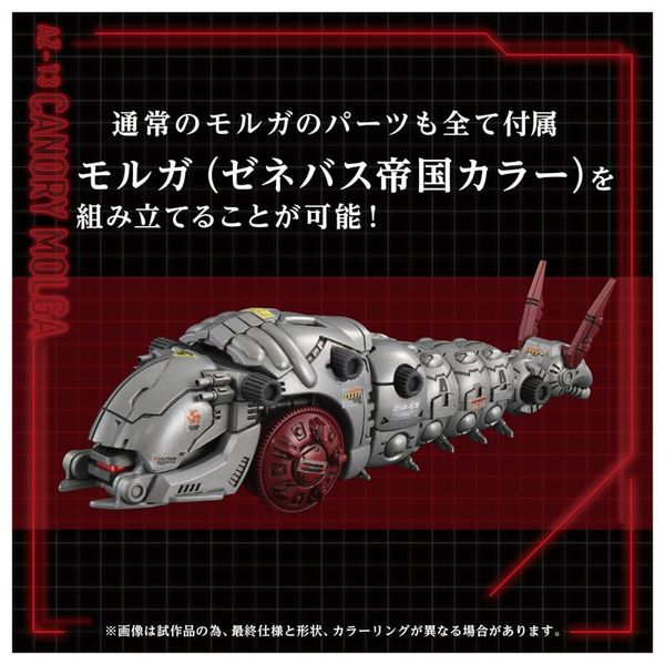 Plastic Model AZ-13 Canoly Molga 1/72 - ZOIDS Series | Takara Tomy Plastic Model
