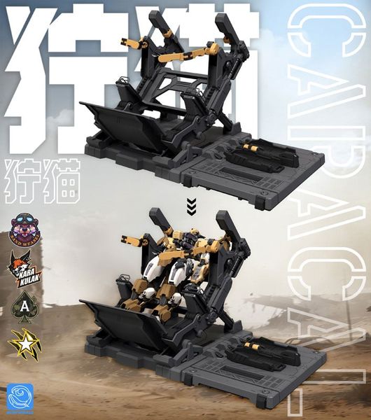 Plastic Model Kit REA-03D Caracal - Blue Whale | MJZ STUDIO Plastic Model Kit