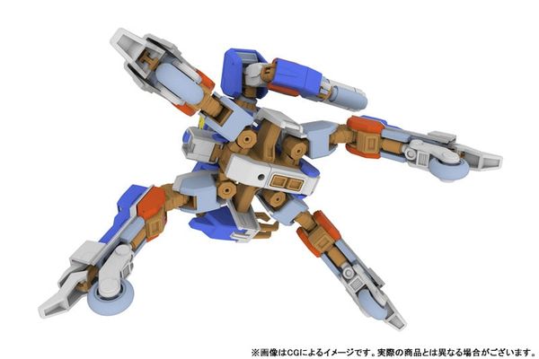 5inch Mechanism TYPE03 KARYU 1/35 Wolf Fang Kuuga 2001 | Plum Plastic Model