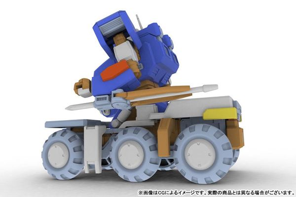 5inch Mechanism TYPE04 SHINRYU 1/35 - Wolf Fang Kuuga 2001 | Plum Plastic Model