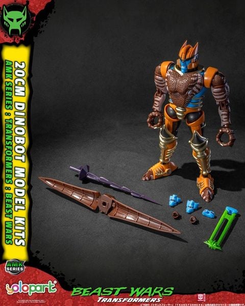 AMK 2 Dinobot Pre-painted Assembly Kit - Transformers Beast Wars | Doyusha Model Kit