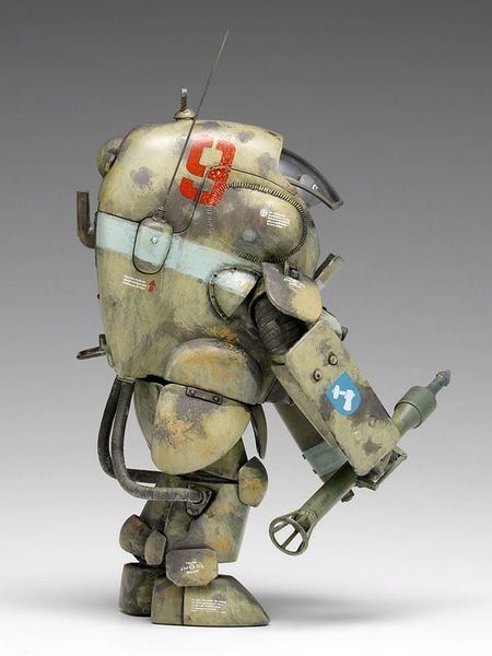 Plastic Model Panzer Kampf Anzug Ausf D Dora 1/20 - Maschinen Krieger | WAVE Plastic Model
