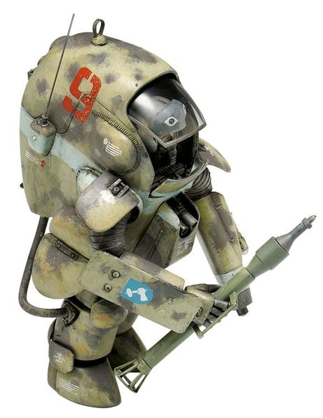 Plastic Model Panzer Kampf Anzug Ausf D Dora 1/20 - Maschinen Krieger | WAVE Plastic Model