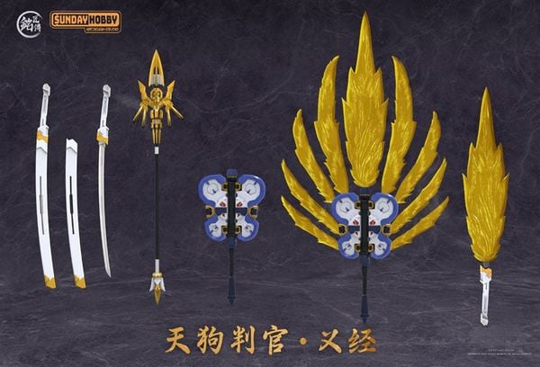 Plastic Model Kit Tengu Hangan Yoshitsune | MJZ STUDIO x SUNDAY HOBBY