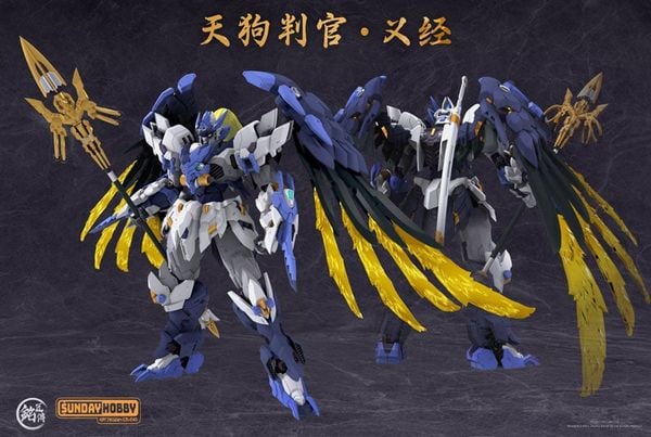 Plastic Model Kit Tengu Hangan Yoshitsune | MJZ STUDIO x SUNDAY HOBBY