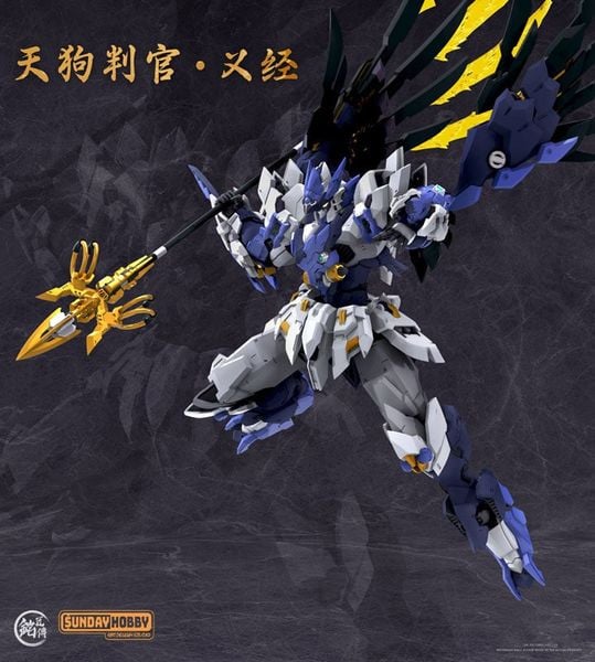 Plastic Model Kit Tengu Hangan Yoshitsune | MJZ STUDIO x SUNDAY HOBBY