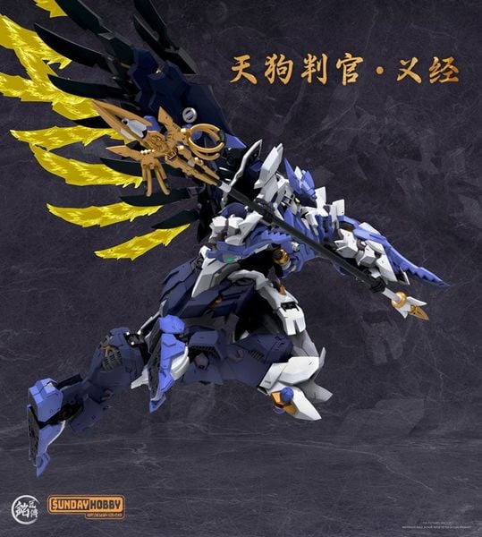 Plastic Model Kit Tengu Hangan Yoshitsune | MJZ STUDIO x SUNDAY HOBBY