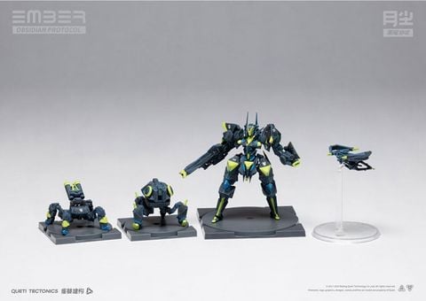 Ember Obsidian Protocol Raid Starter Set | Queti Tectonics Plastic Model
