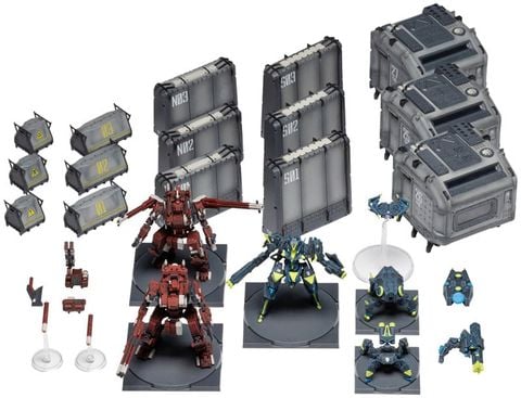 Ember Obsidian Protocol Raid Starter Set | Queti Tectonics Plastic Model