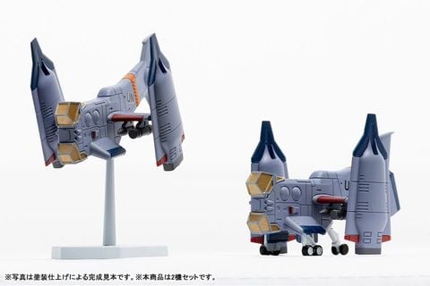 YAGR 3B UNAF Close Air Support VTOL Aircraft 1/350 - Rebuild of Evangelion | StudioSYUTO Plastic Model