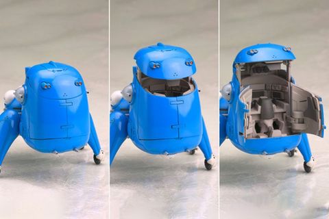 Tachikoma With Motoko Kusanagi & Batou & Miki 1/35 - Ghost in the Shell STAND ALONE COMPLEX | Kotobukiya Plastic Model