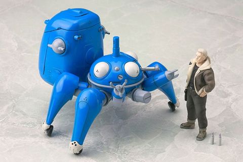 Tachikoma With Motoko Kusanagi & Batou & Miki 1/35 - Ghost in the Shell STAND ALONE COMPLEX | Kotobukiya Plastic Model