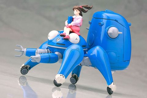 Tachikoma With Motoko Kusanagi & Batou & Miki 1/35 - Ghost in the Shell STAND ALONE COMPLEX | Kotobukiya Plastic Model