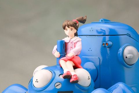 Tachikoma With Motoko Kusanagi & Batou & Miki 1/35 - Ghost in the Shell STAND ALONE COMPLEX | Kotobukiya Plastic Model