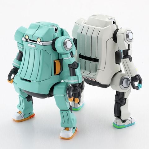 Mechatro WeGo No.21 BOXY "Light Green & White" Set of 2 1/35 | Hasegawa Plastic Model