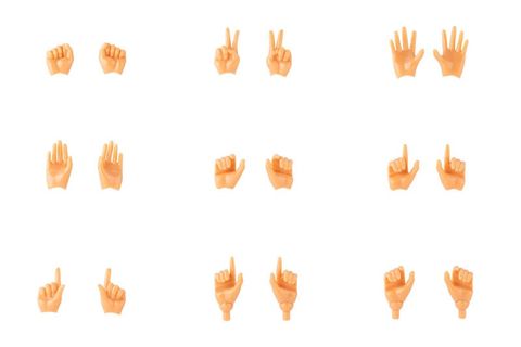 Megami Device M.S.G 09 Hand Set Skin Color E - MSG Modeling Support Goods | Kotobukiya Model Kit