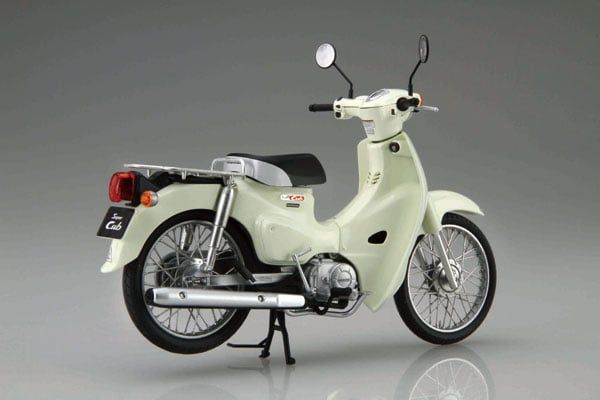 NEXT Series No.9 Honda Super Cub 110 Classical White 1/12 - Honda Super Cub 110 | Fujimi Plastic Model