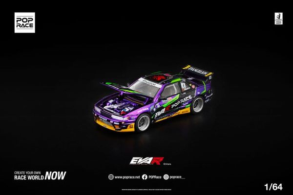 1/64 EVA RT Test Type-01 PANDEM S13 - Evangelion Series | POP RACE Car Model