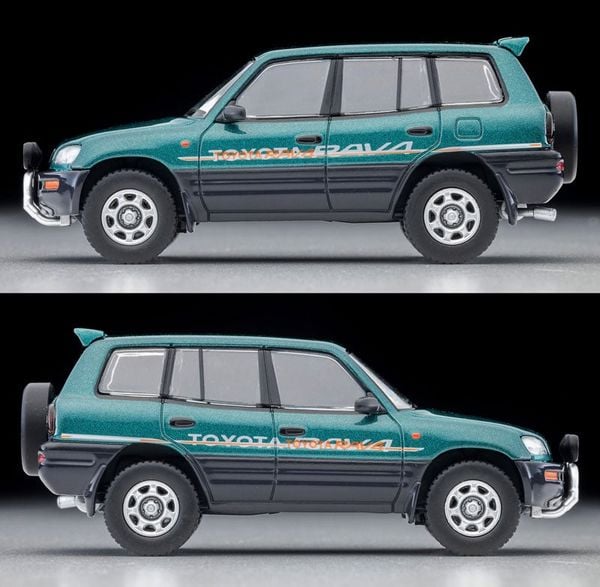 Tomica Limited Vintage NEO LV N354d Toyota RAV4J V Green Gray 95 Model 1/64 - Togainu no Chi | Tomytec Goods