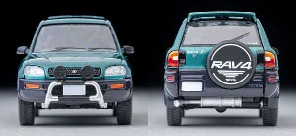 Tomica Limited Vintage NEO LV N354d Toyota RAV4J V Green Gray 95 Model 1/64 - Togainu no Chi | Tomytec Goods